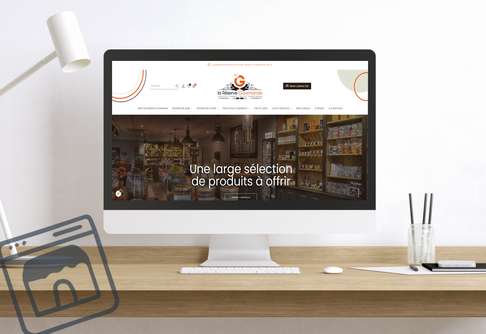 <styletitre>Boutique en ligne</styletitre><br>La Réserve Gourmande